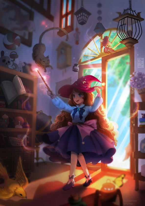 Little Witch Shop personal art